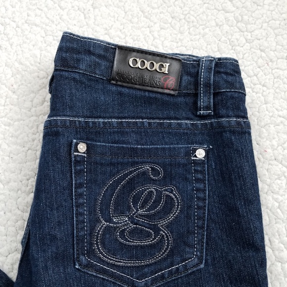 Coogi Jeans Women's 7/8 Blue Boot Cut - Picture 5 of 8